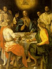 Az emmauszi vacsora (Galleria degli Uffizi) – Pontormo (Jacopo Carucci)